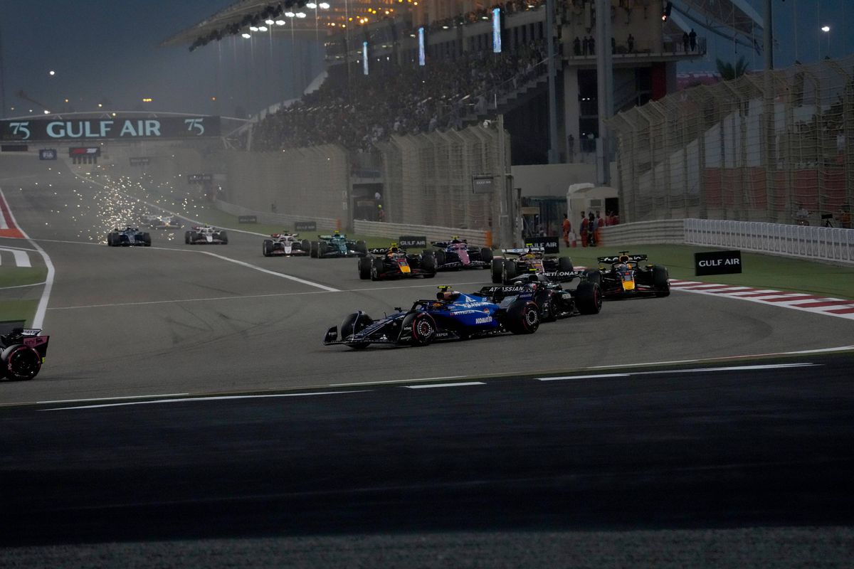 Max Verstappen, în timpul Marelui Premiu de Formula 1 din Bahrain