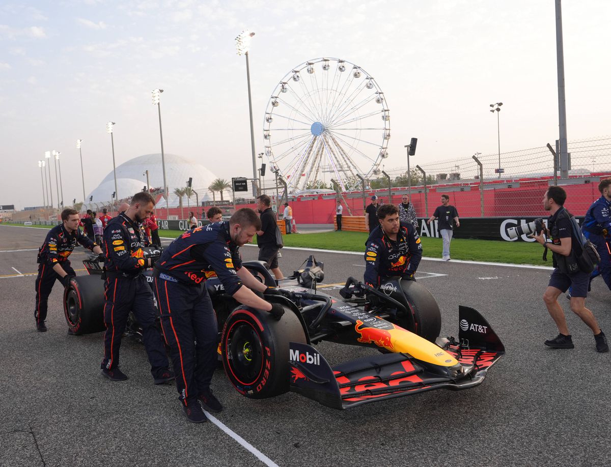 Max Verstappen, în timpul Marelui Premiu de Formula 1 din Bahrain