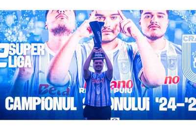 Universitatea Craiova este campioană în eSuperliga României