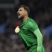 Gianluigi Donnarumma a fost uriaș și la figurat pe Villa Park, salvând-o pe PSG de la o remontada dramatică / Foto: Imago