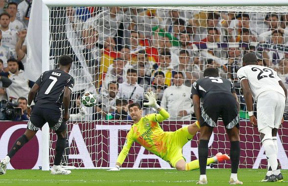 Moment important în Real Madrid - Arsenal » Și-a bătut joc de un penalty cu o „scăriță” stranie