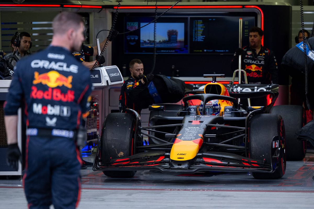 Max Verstappen, în timpul Marelui Premiu de Formula 1 din Bahrain