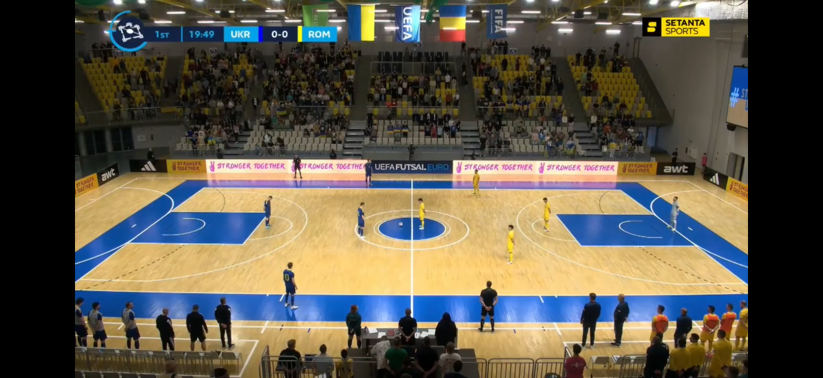 Ucraina - Romania, futsal