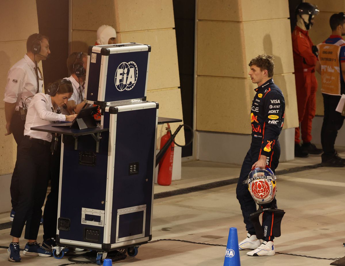 Max Verstappen, în timpul Marelui Premiu de Formula 1 din Bahrain