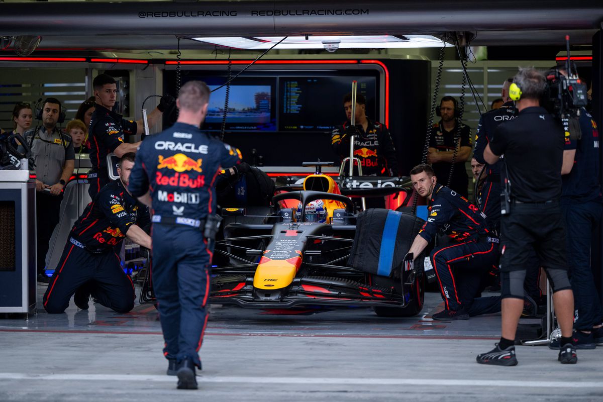 Max Verstappen, în timpul Marelui Premiu de Formula 1 din Bahrain