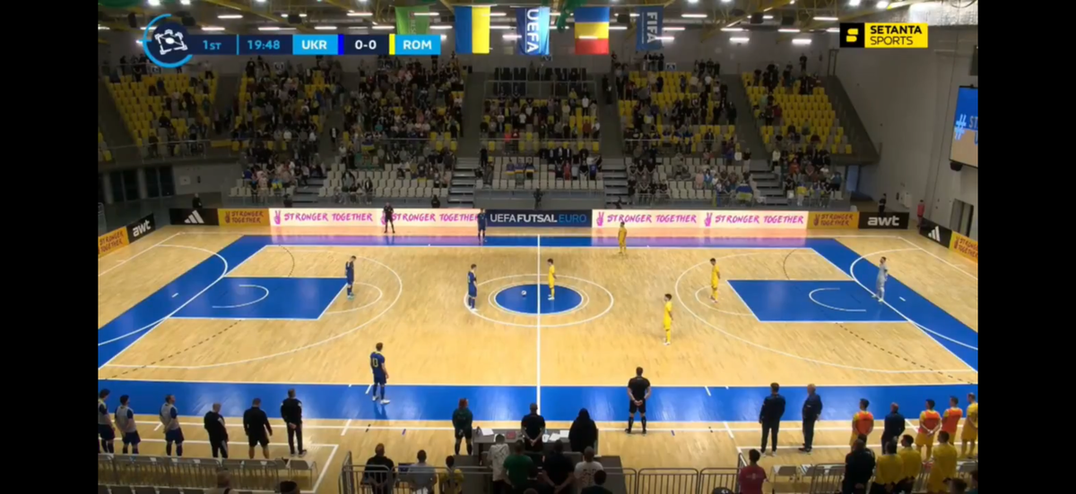Ucraina - Romania, futsal