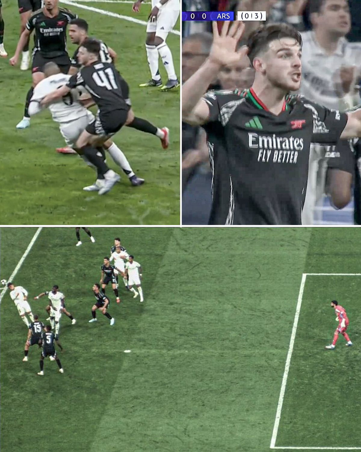 A fost sau nu penalty la Mbappe în Real Madrid - Arsenal? Experții în arbitraj au căzut de acord