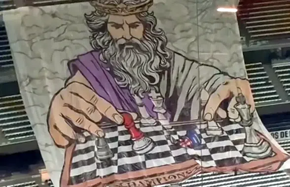 Scenografie impresionantă la Real Madrid - Arsenal