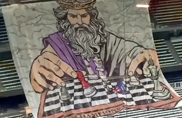 Scenografie impresionantă la Real Madrid - Arsenal