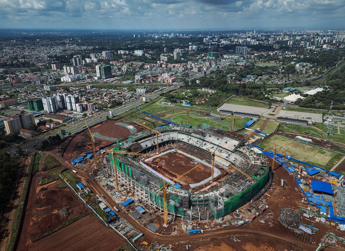 Localnicii s-au crucit când l-au văzut! Ce stadion construiesc chinezii în Africa: cu 100 de milioane de euro mai scump decât Arena Națională