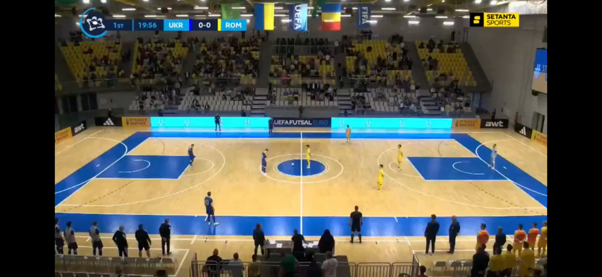 Ucraina - Romania, futsal