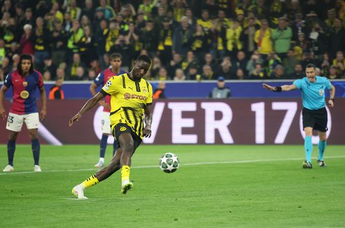 Serhou Guirassy, scrie istorie în primul sezon pentru Borussia Dortmund // FOTO: Getty Images
