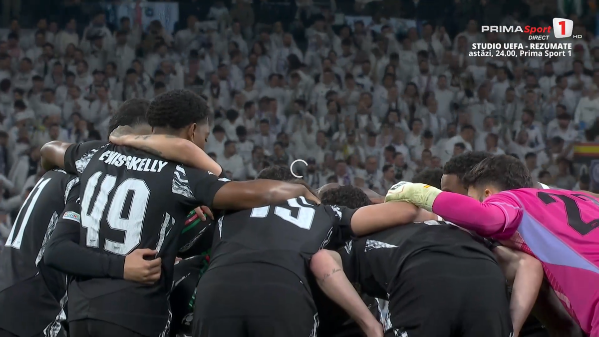 Moment de reculegere emoționant înainte de Real Madrid - Arsenal