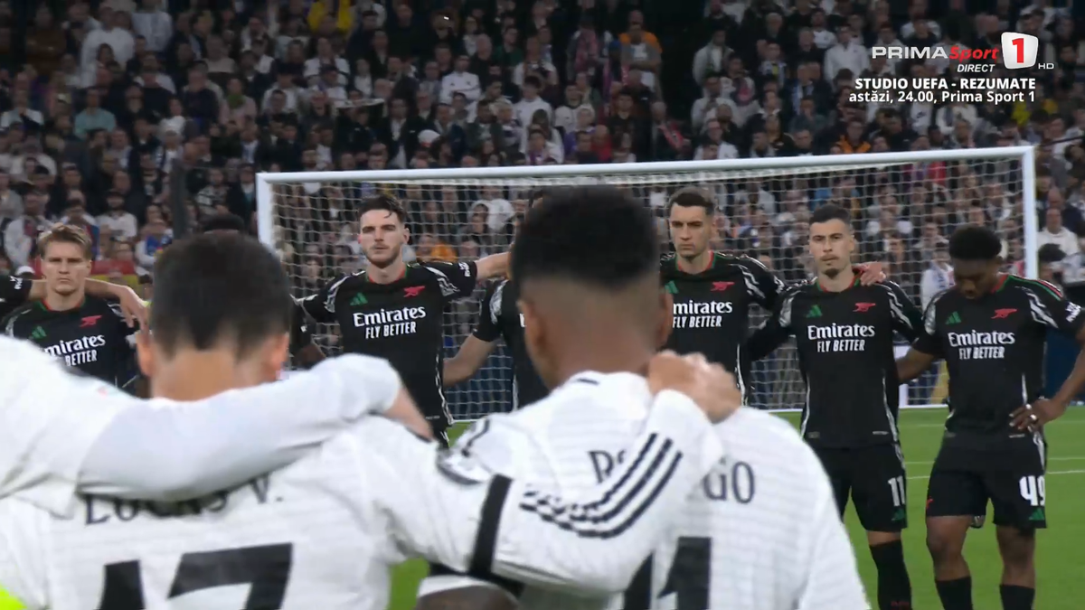 Moment de reculegere emoționant înainte de Real Madrid - Arsenal