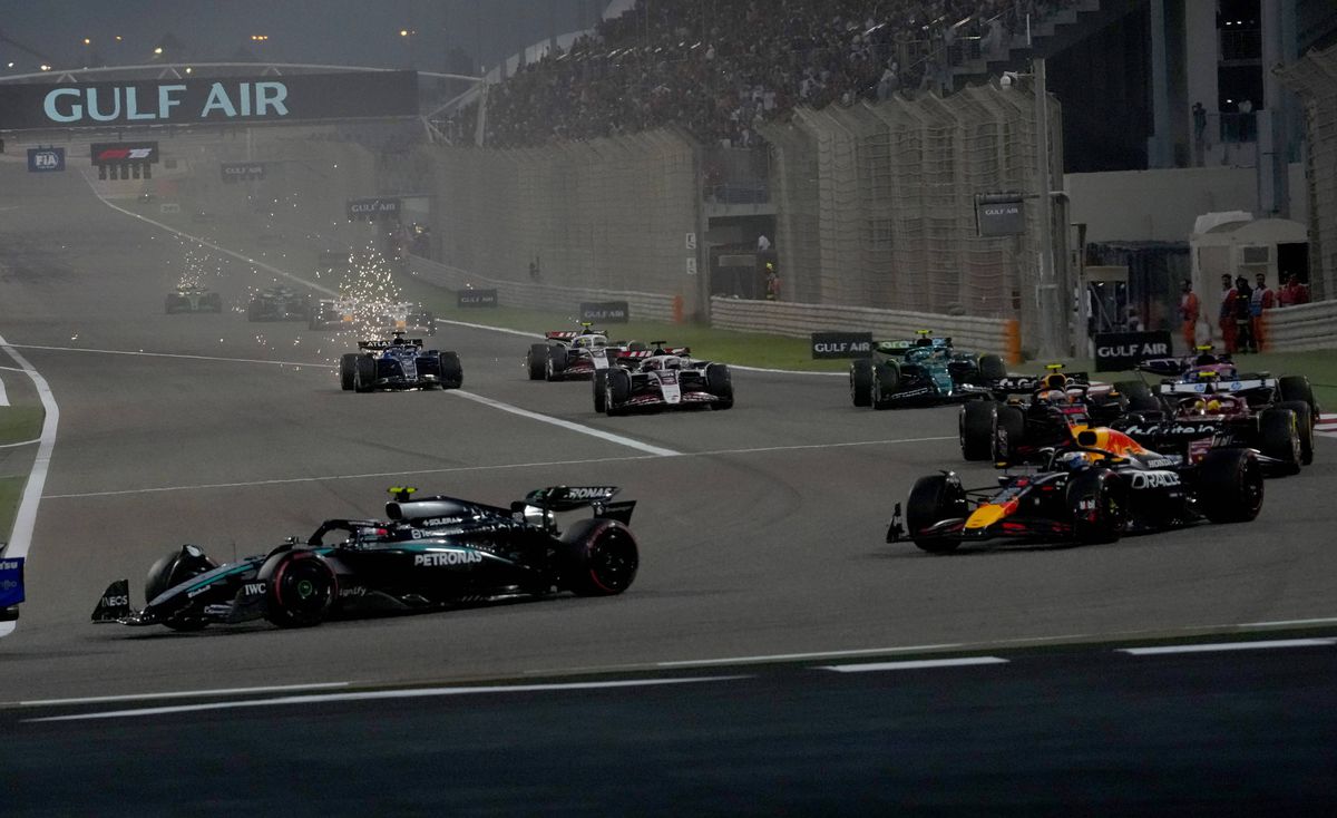 Max Verstappen, în timpul Marelui Premiu de Formula 1 din Bahrain