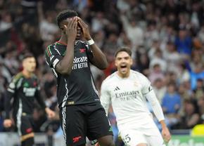 Real Madrid - Arsenal, returul „sferturilor” Ligii Campionilor » Penalty RATAT în minutul 13