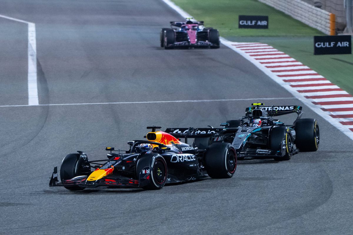 Max Verstappen, în timpul Marelui Premiu de Formula 1 din Bahrain