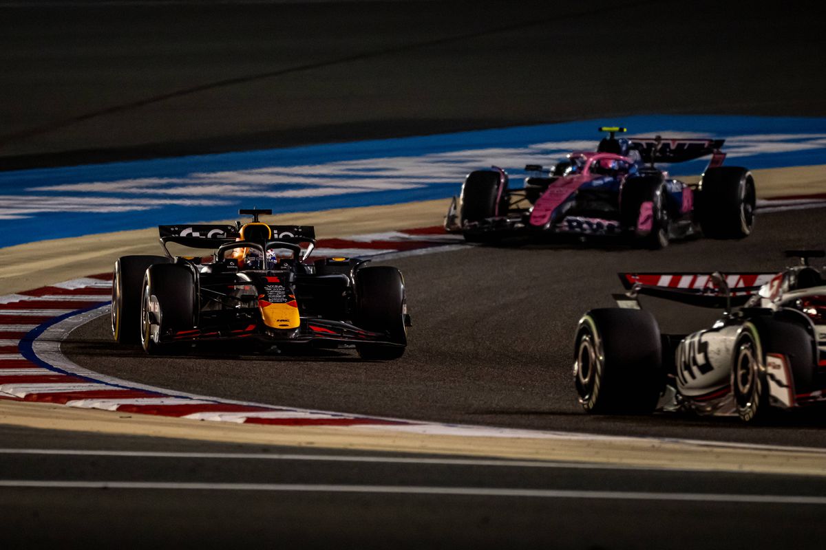 Max Verstappen, în timpul Marelui Premiu de Formula 1 din Bahrain