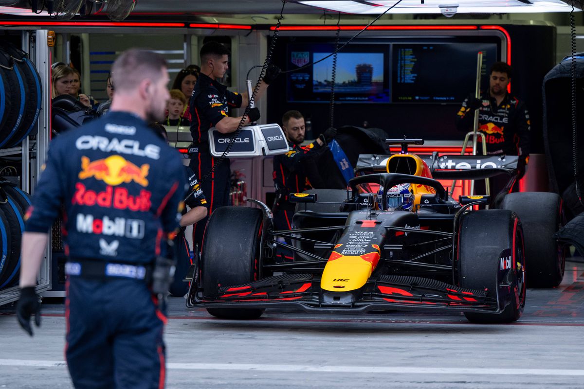 Max Verstappen, în timpul Marelui Premiu de Formula 1 din Bahrain