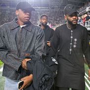 Clinton N'jie și Aaron Boupendza