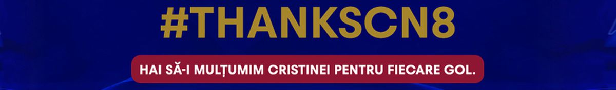 #ThanksCN8: Mulțumim, Cristina Neagu!