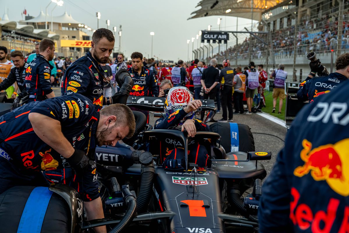 Max Verstappen, în timpul Marelui Premiu de Formula 1 din Bahrain