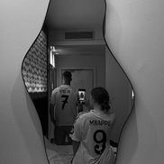 Daniel Bîrligea și iubita lui la Madrid