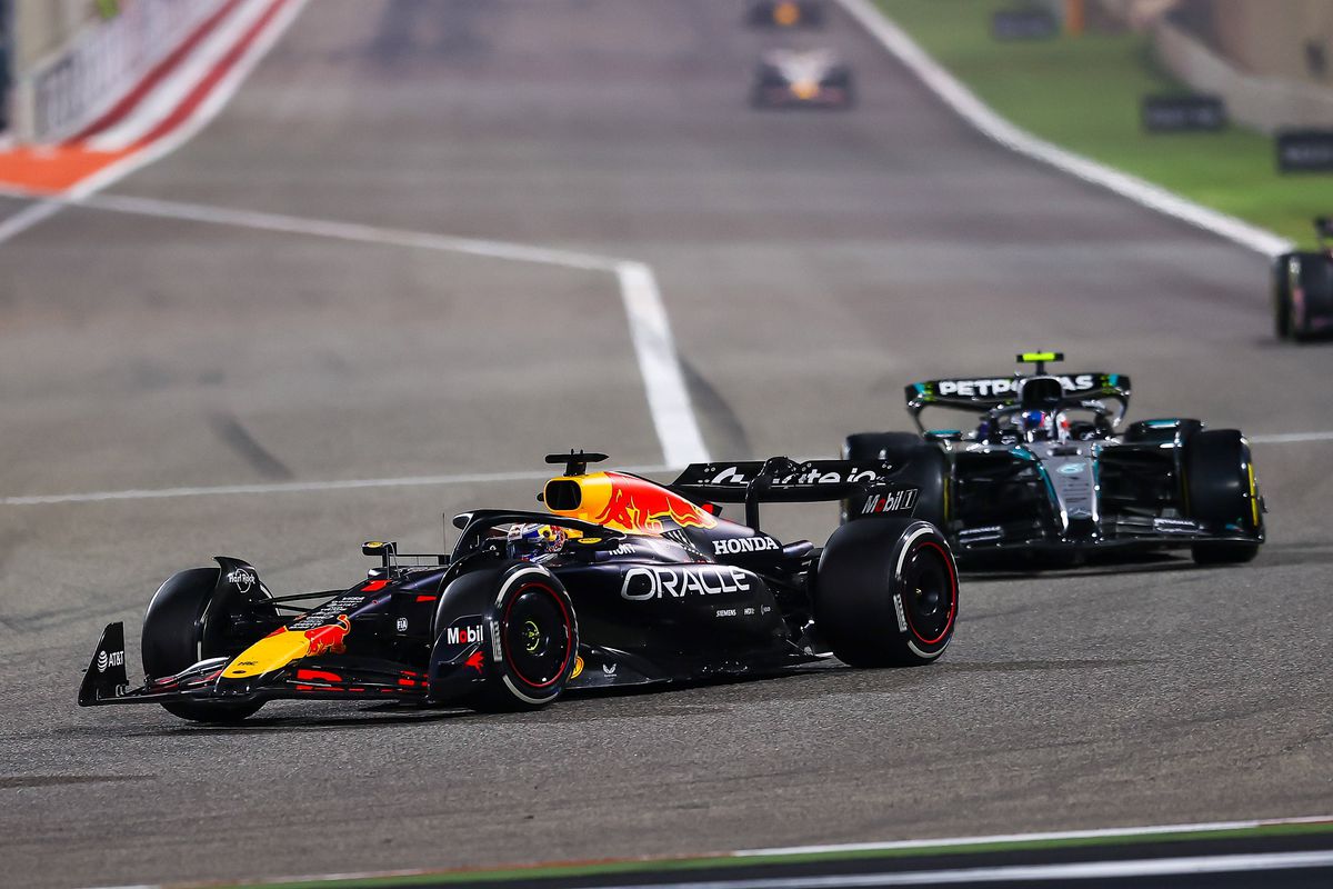 Max Verstappen, în timpul Marelui Premiu de Formula 1 din Bahrain