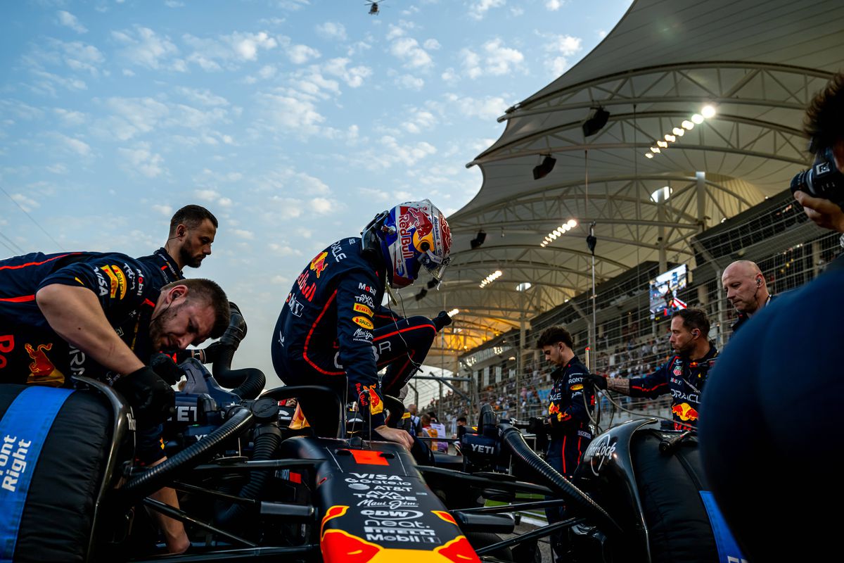 Max Verstappen, în timpul Marelui Premiu de Formula 1 din Bahrain