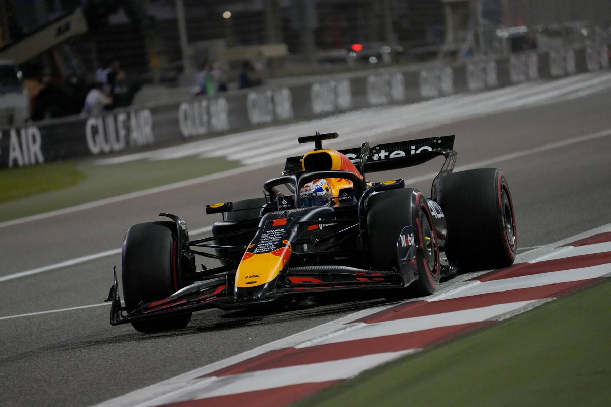 Max Verstappen, în timpul Marelui Premiu de Formula 1 din Bahrain