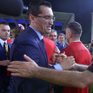 Răzvan Burleanu și Gheorghe Hagi vor colabora în premieră / FOTO: Cristi Preda (GSP)