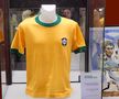 Tricoul purtat de Pele la Campionatul Mondial din 1970 // FOTO Andrei Furnigă
