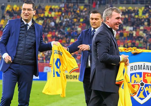 Răzvan Burleanu și Gheorghe Hagi vor colabora în premieră / FOTO: Cristi Preda (GSP)