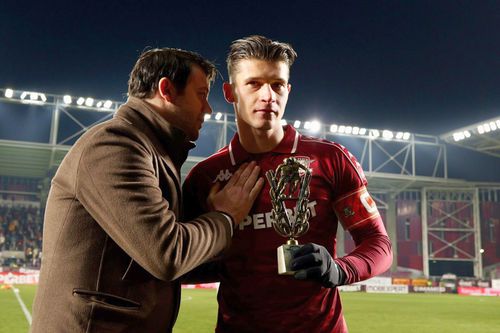 Victor Angelescu, Alexandru Dobre, Rapid - Metaloglobus // Foto: Andrei Furnigă