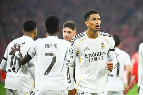 Vinicius Jr și Bellingham, la Bayern - Real Madrid, foto: Imago