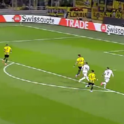 Andrei Rațiu, ocazie monumentală în AEK Atena - Rayo Vallecano // captură DigiSport