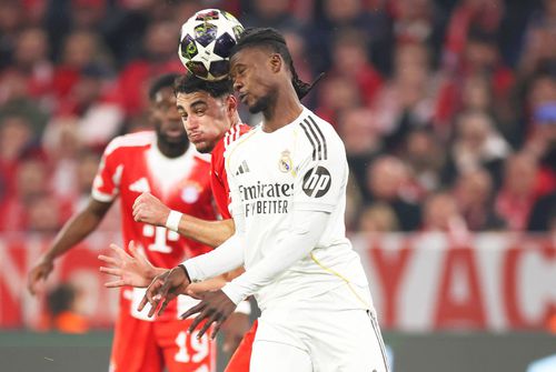 Eduardo Camavinga a primit un cartonaș roșu în Bayern - Real Madrid // FOTO: Imago Images