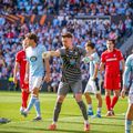 Ionuț Radu, în Celta Vigo - Freiburg // foto: Imago Images