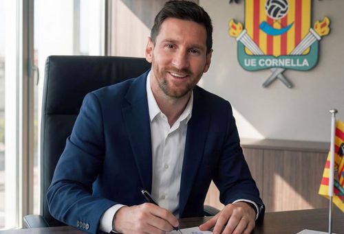 Lionel Messi a achiziționat clubul UE Cornella // foto: Fabrizio Romano