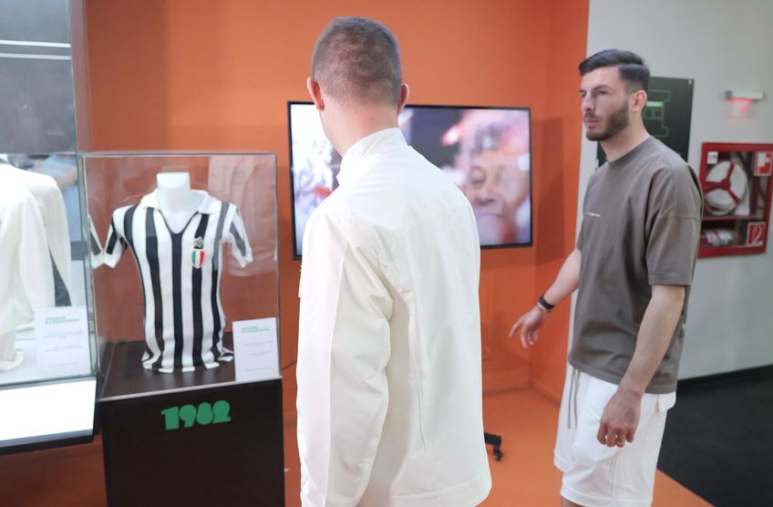 Florin Tănase și Mihai Popescu, prezenți la expoziție // FOTO Andrei Furnigă