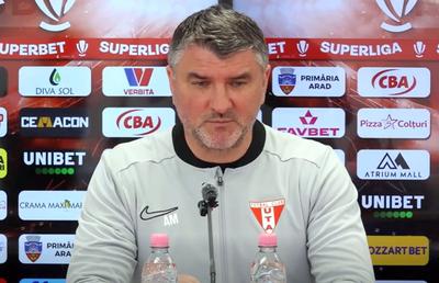 Reacția lui Adrian Mihalcea, după ce UTA a pierdut victoria în prelungiri la Ploiești