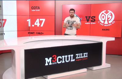 Meciul zilei. 3 cote pe care nu trebuie să le ratezi la Koln - Mainz