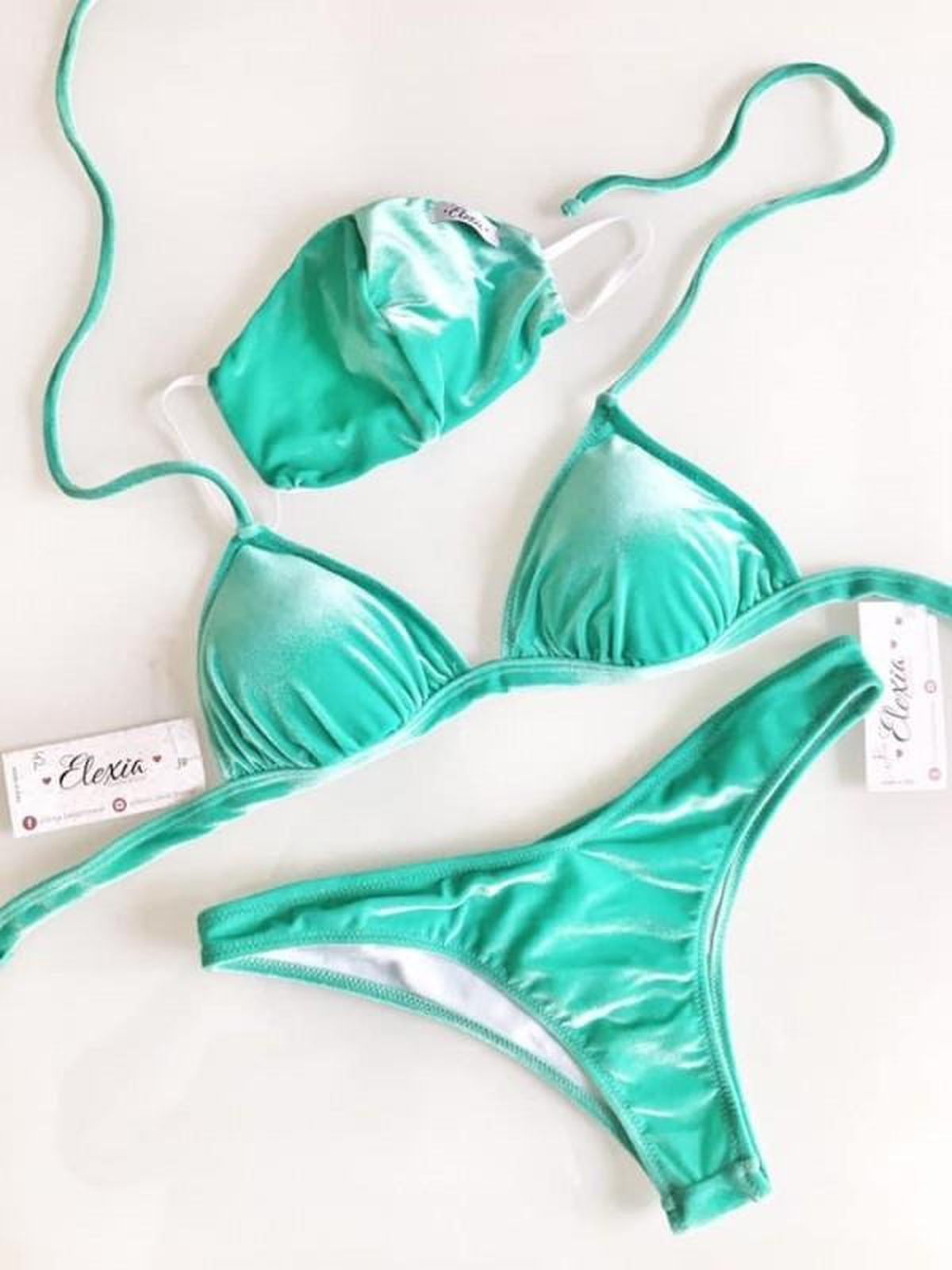 FOTO La plajă în „trikini” » Costumele de baie vor fi din trei piese! Cum vor arăta