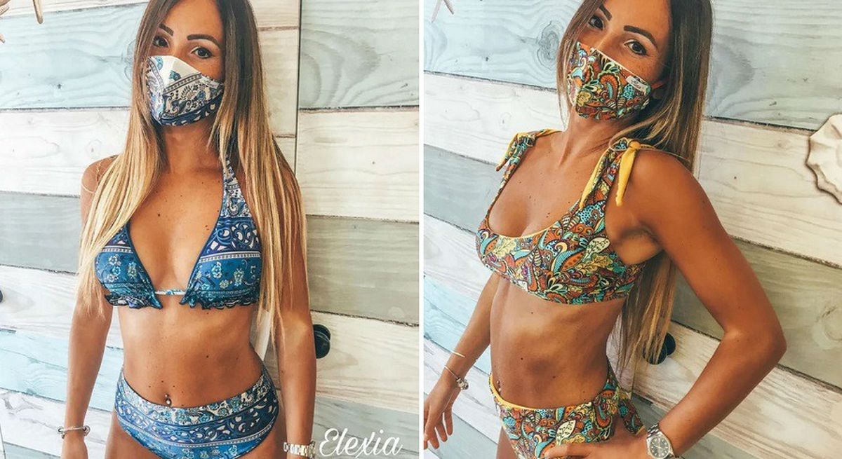 FOTO La plajă în „trikini” » Costumele de baie vor fi din trei piese! Cum vor arăta