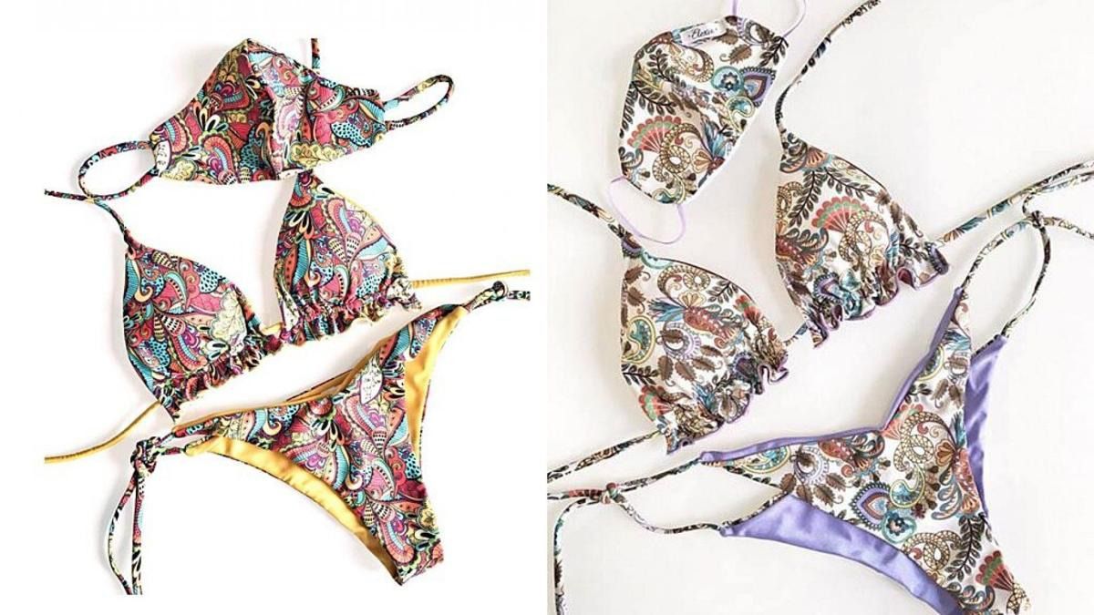 FOTO La plajă în „trikini” » Costumele de baie vor fi din trei piese! Cum vor arăta