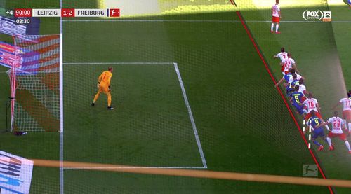 Leipzig - Freiburg 1-1 Captură FOX Sports