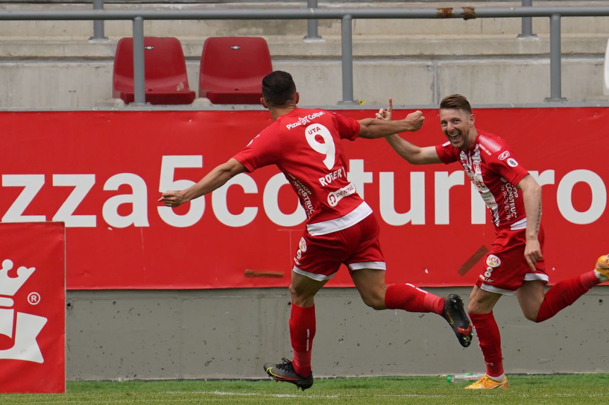 UTA  - Gaz Metan Mediaș 1-0 » Arădenii au scăpat de grijile retrogradării! Clasamentul actualizat