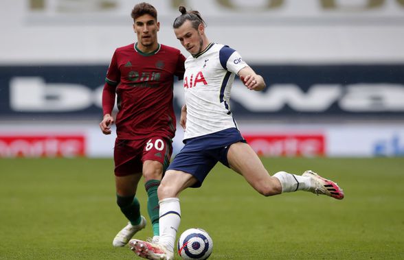 Theodor Corbeanu a debutat în Premier League, sub ochii lui Bale și Harry Kane