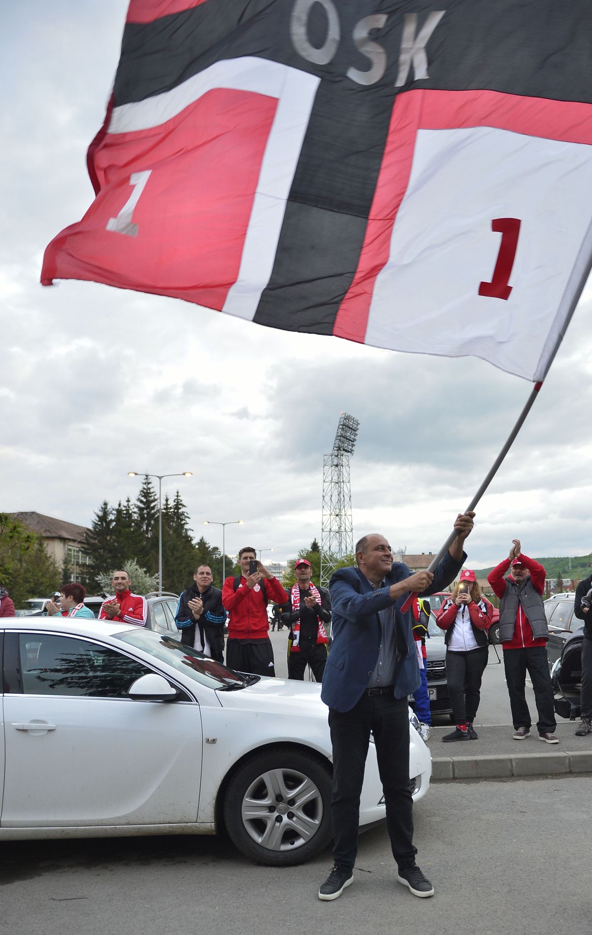 Imagini tari înainte de Sepsi - FCSB: patron-lider de galerie!