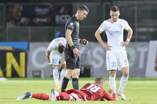 Dragoș Nedelcu (24 de ani) a fost înlocuit în minutul 31 al partidei dintre Sepsi Sf. Gheorghe și FCSB, la scorul de 0-0. În locul lui a intrat atacantul Alexandru Buziuc (27 de ani).
